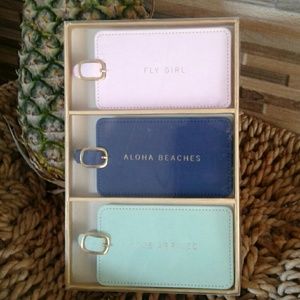 NWT luggage tags